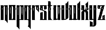 Stay High otf (400) Font LOWERCASE