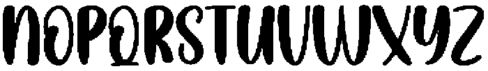 Stay Home Regular otf (400) Font UPPERCASE