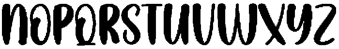 Stay Home Regular otf (400) Font LOWERCASE