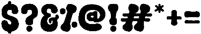 Stay Howdy otf (400) Font OTHER CHARS