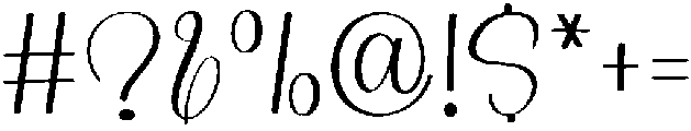 Stay Magical Regular otf (400) Font OTHER CHARS