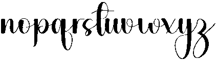 Stay Magical Regular otf (400) Font LOWERCASE