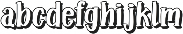 Stay Magical Shadow otf (400) Font LOWERCASE