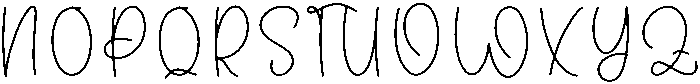 Stay Monday Regular otf (400) Font UPPERCASE