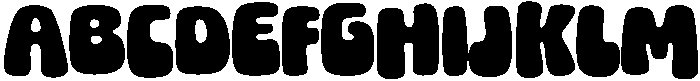 Stay Peach Regular otf (400) Font UPPERCASE