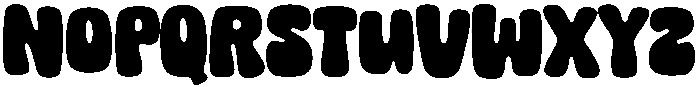 Stay Peach Regular otf (400) Font UPPERCASE