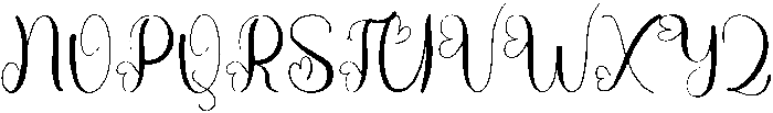 Stay Spring Regular otf (400) Font UPPERCASE