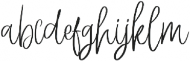 StayHigh otf (400) Font LOWERCASE