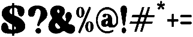 StayRetro-Regular otf (400) Font OTHER CHARS