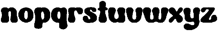 StayRetro-Regular otf (400) Font LOWERCASE