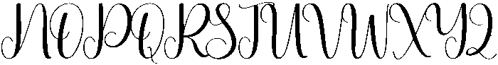 Staycation Regular otf (400) Font UPPERCASE