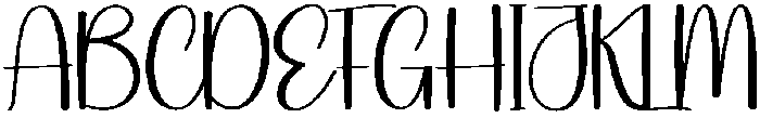 Staycation Regular otf (400) Font UPPERCASE