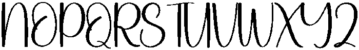 Staycation Regular otf (400) Font UPPERCASE