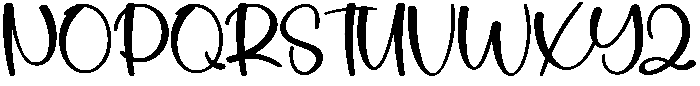 Staycation Regular otf (400) Font UPPERCASE