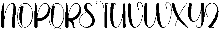 Staycation Regular otf (400) Font UPPERCASE