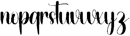 Staycation Regular otf (400) Font LOWERCASE