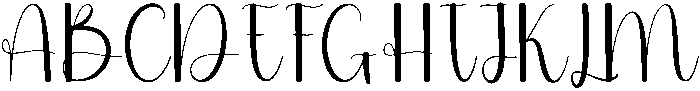 Staycation Regular otf (400) Font UPPERCASE