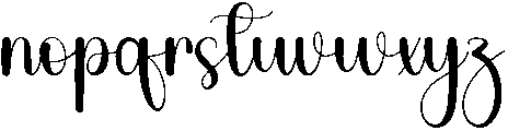 Staycation Regular otf (400) Font LOWERCASE