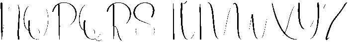 Staycation Regular otf (400) Font UPPERCASE