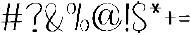 Staycation Regular otf (400) Font OTHER CHARS