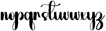 Stayhome Regular otf (400) Font LOWERCASE