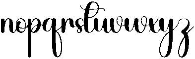 Stayhome Regular otf (400) Font LOWERCASE