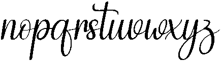 Stayland Regular otf (400) Font LOWERCASE