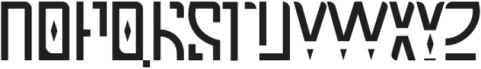 Staylishta Modern Regular otf (400) Font UPPERCASE