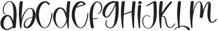 Staymore Regular otf (400) Font UPPERCASE
