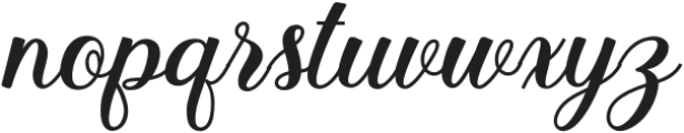 Stayola Bold otf (700) Font LOWERCASE