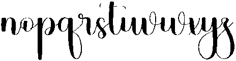 Stayola Regular otf (400) Font LOWERCASE