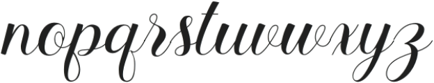 Stayola Regular otf (400) Font LOWERCASE