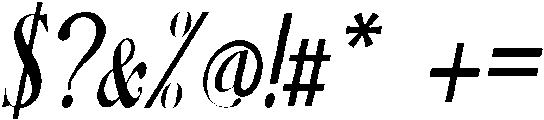 Steadfast otf (400) Font OTHER CHARS