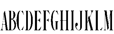 Steadfast otf (400) Font UPPERCASE