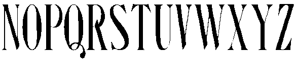 Steadfast otf (400) Font UPPERCASE