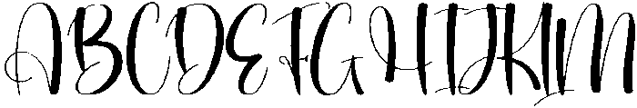 Steady Regular otf (400) Font UPPERCASE