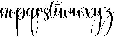 Steady Regular otf (400) Font LOWERCASE
