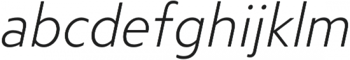 Steagal Light Italic otf (300) Font LOWERCASE