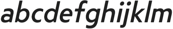 Steagal Medium Italic otf (500) Font LOWERCASE