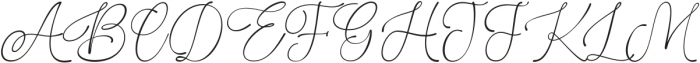 Stealing Hearts otf (400) Font UPPERCASE