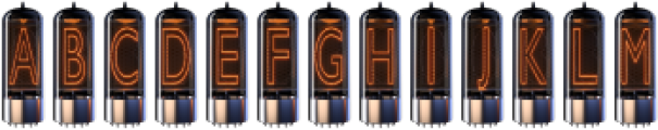 Steampunk Light 3D 1 Regular otf (300) Font UPPERCASE