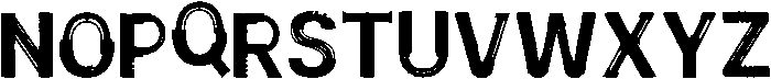 Steampunk Regular otf (400) Font UPPERCASE