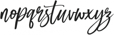 Steamy Miracles otf (400) Font LOWERCASE