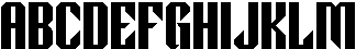 Steel Anthem otf (400) Font UPPERCASE