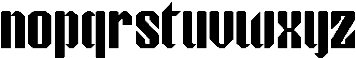 Steel Anthem otf (400) Font LOWERCASE