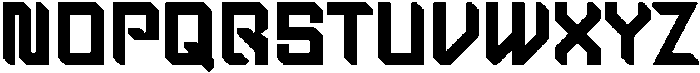Steel Frame otf (400) Font UPPERCASE
