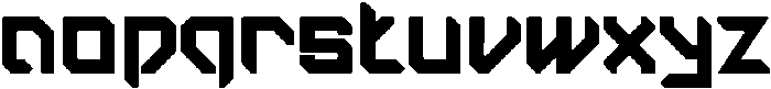 Steel Frame otf (400) Font LOWERCASE