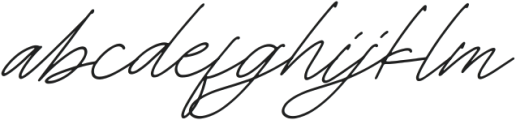 Steelbany Italic otf (400) Font LOWERCASE