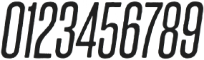 Steelfish Hammer Italic otf (400) Font OTHER CHARS