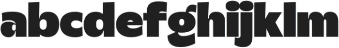 Steg Pro Black otf (900) Font LOWERCASE